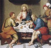Jacopo Bassano Christ in Emmaus oil on canvas